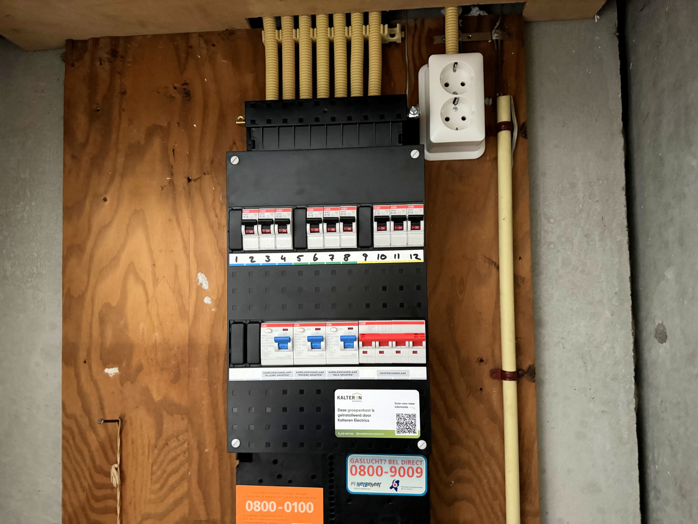 Groepenkast vervangen in Eemnes